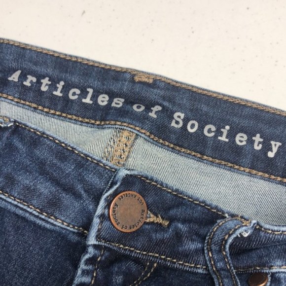 LIKE NEW ARTICLES OF SOCIETY SKINNY JEANS 27x26 ⭐️ - Picture 2 of 13